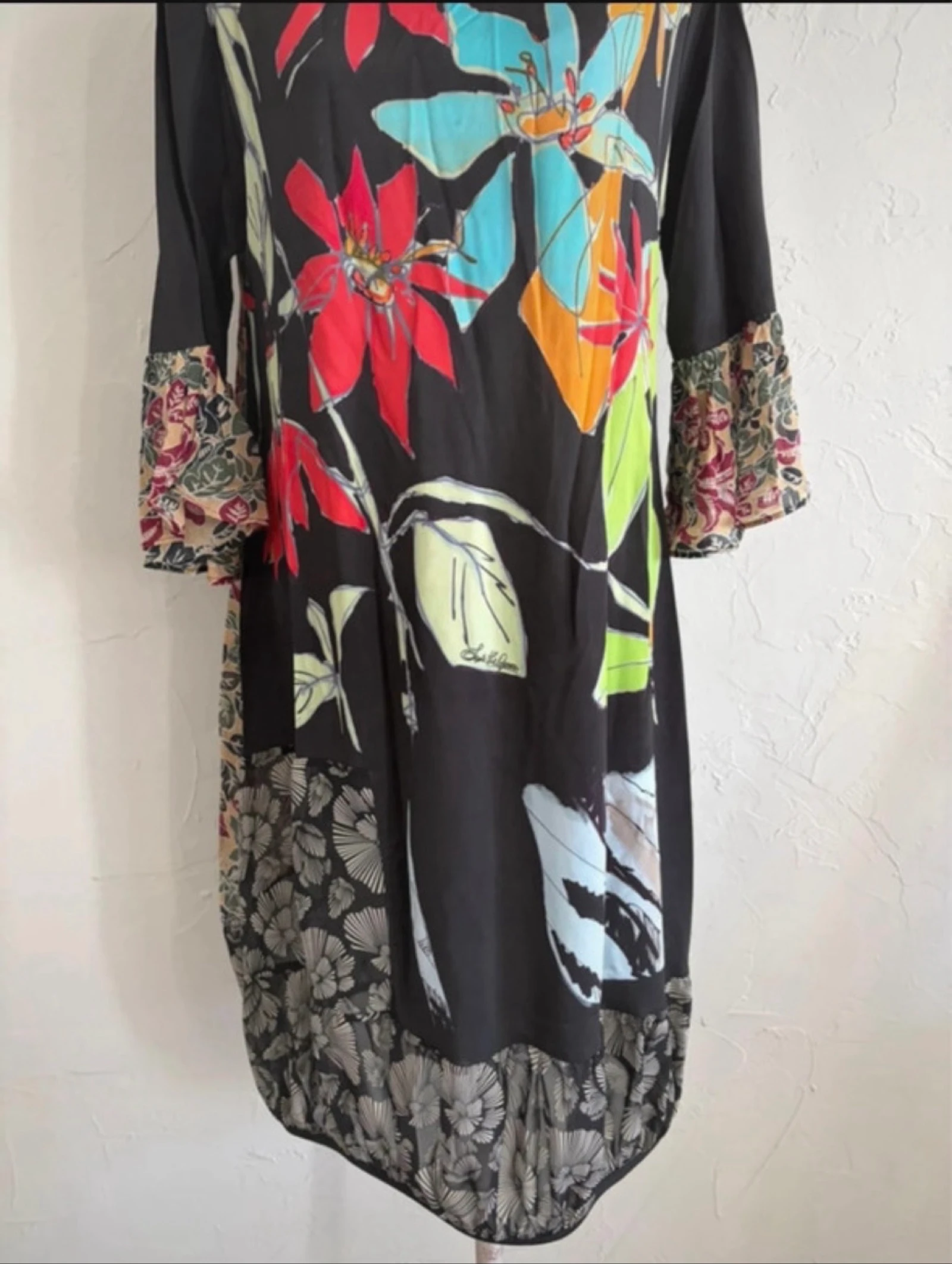 Lightweight colorful Save the Queen vintage dress size S – photo 12